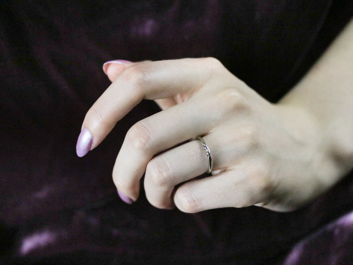 Plain White Gold Guard Band