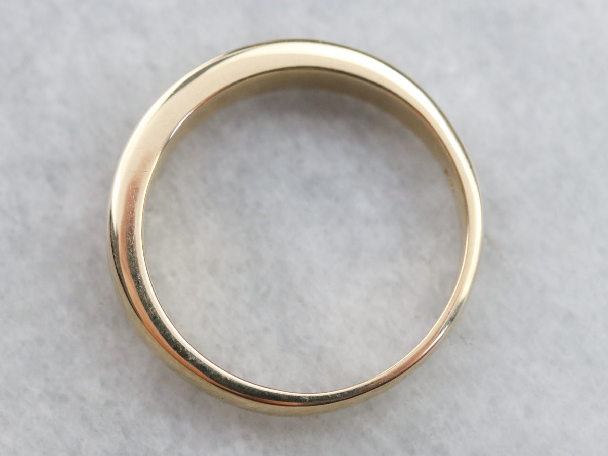 Unisex Channel Set Diamond Band