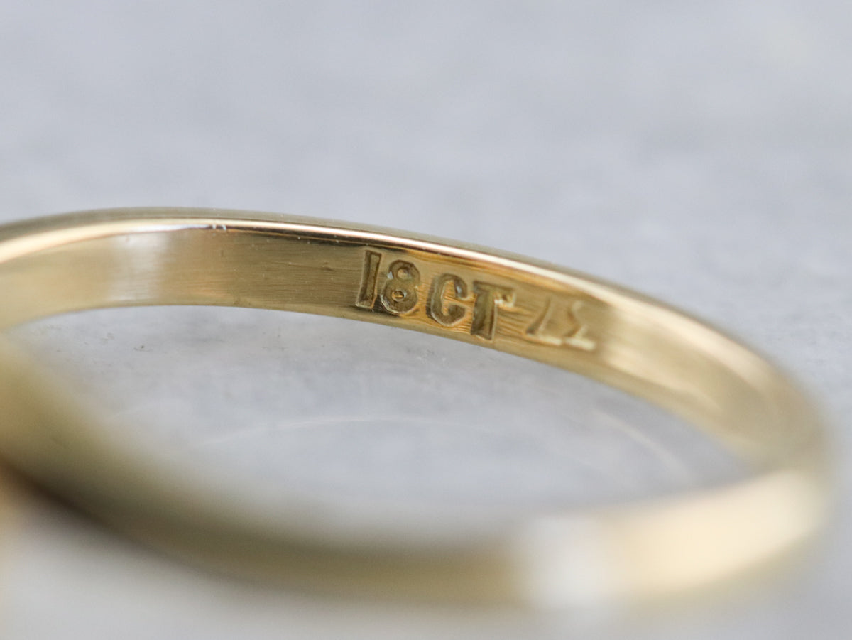 Pink Sapphire and Diamond Bypass Ring