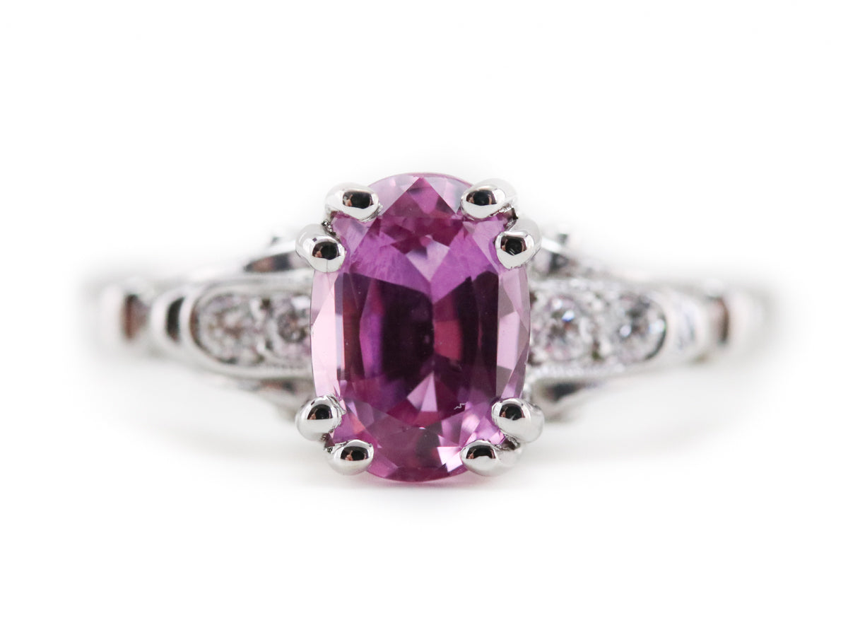 The Hathaway Pink Sapphire Ring