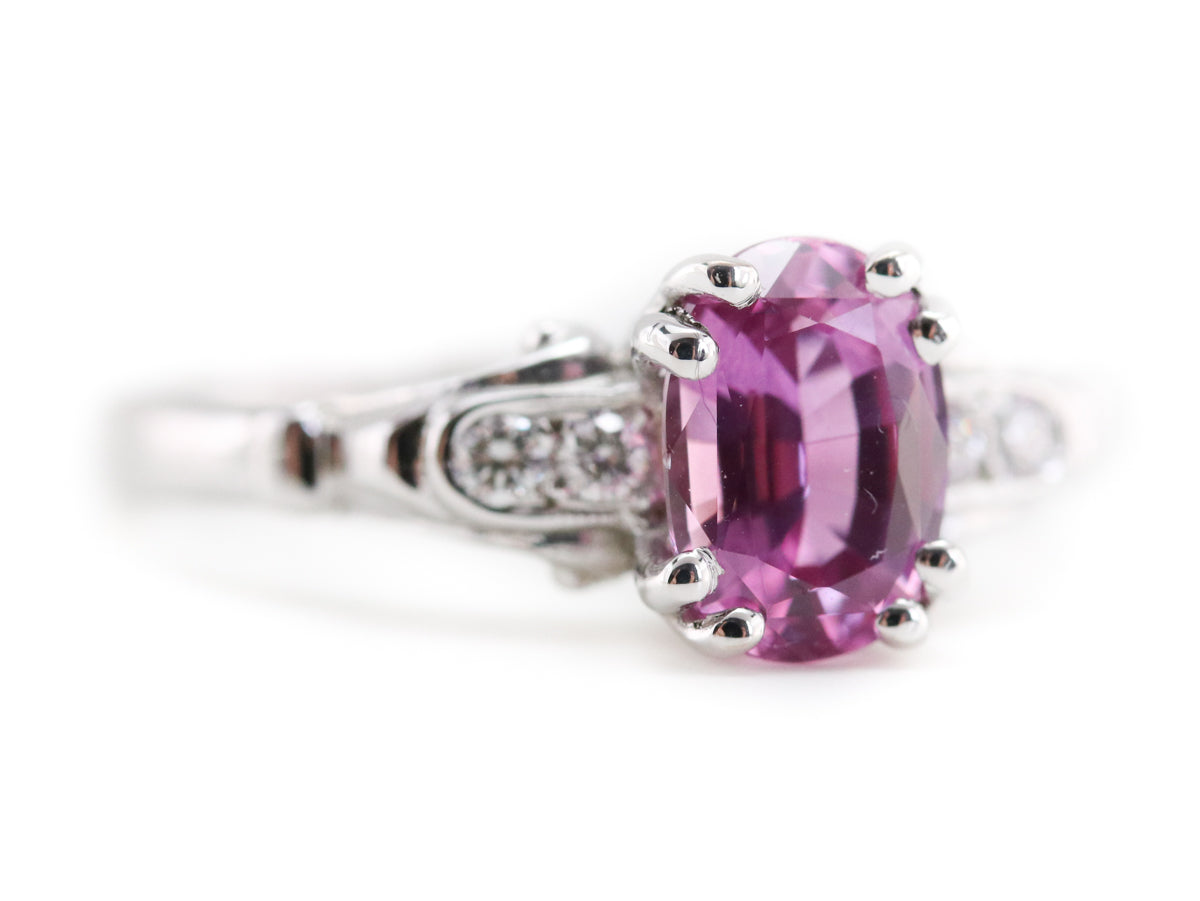 The Hathaway Pink Sapphire Ring