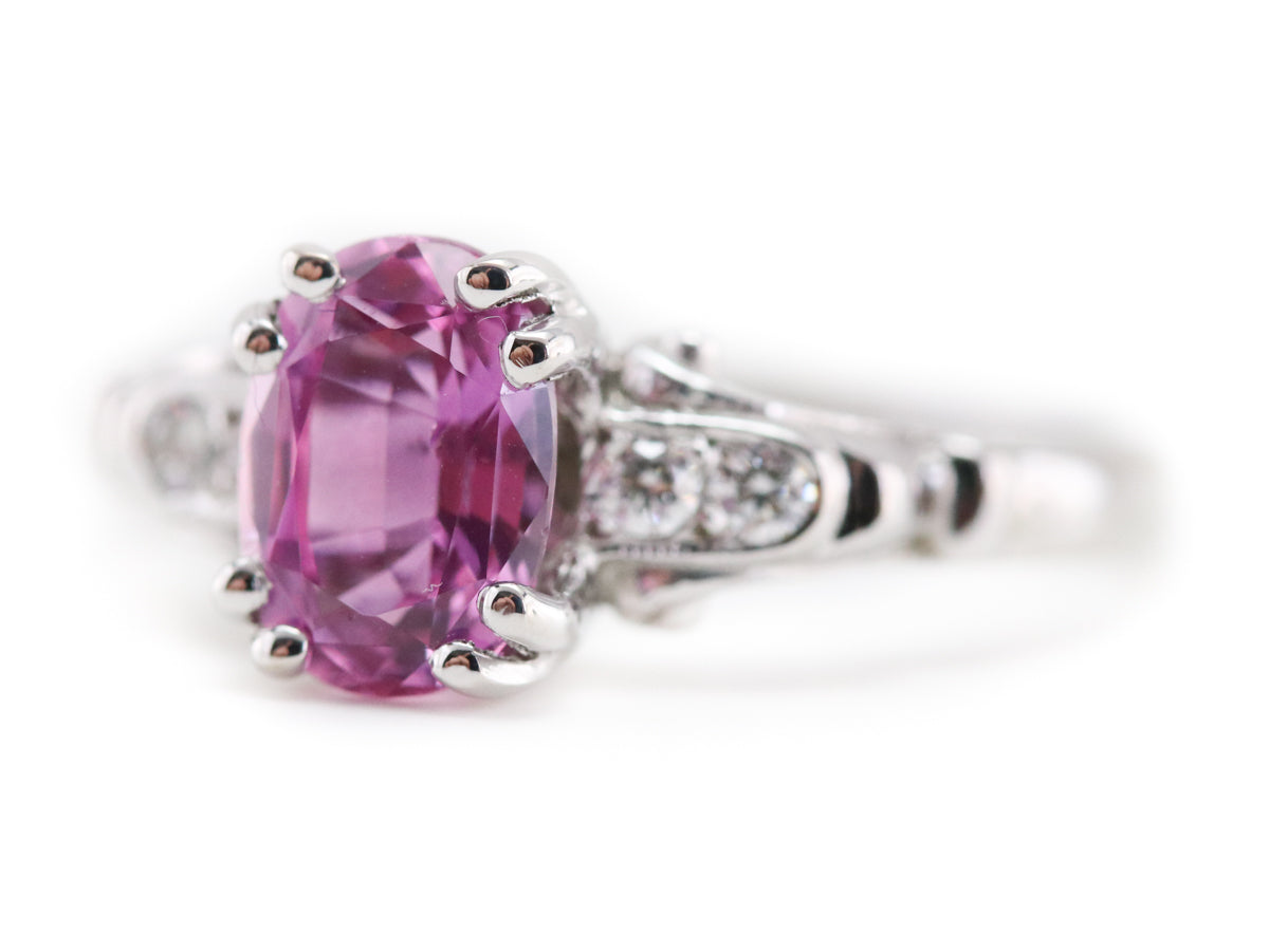 The Hathaway Pink Sapphire Ring