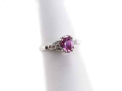 The Hathaway Pink Sapphire Ring