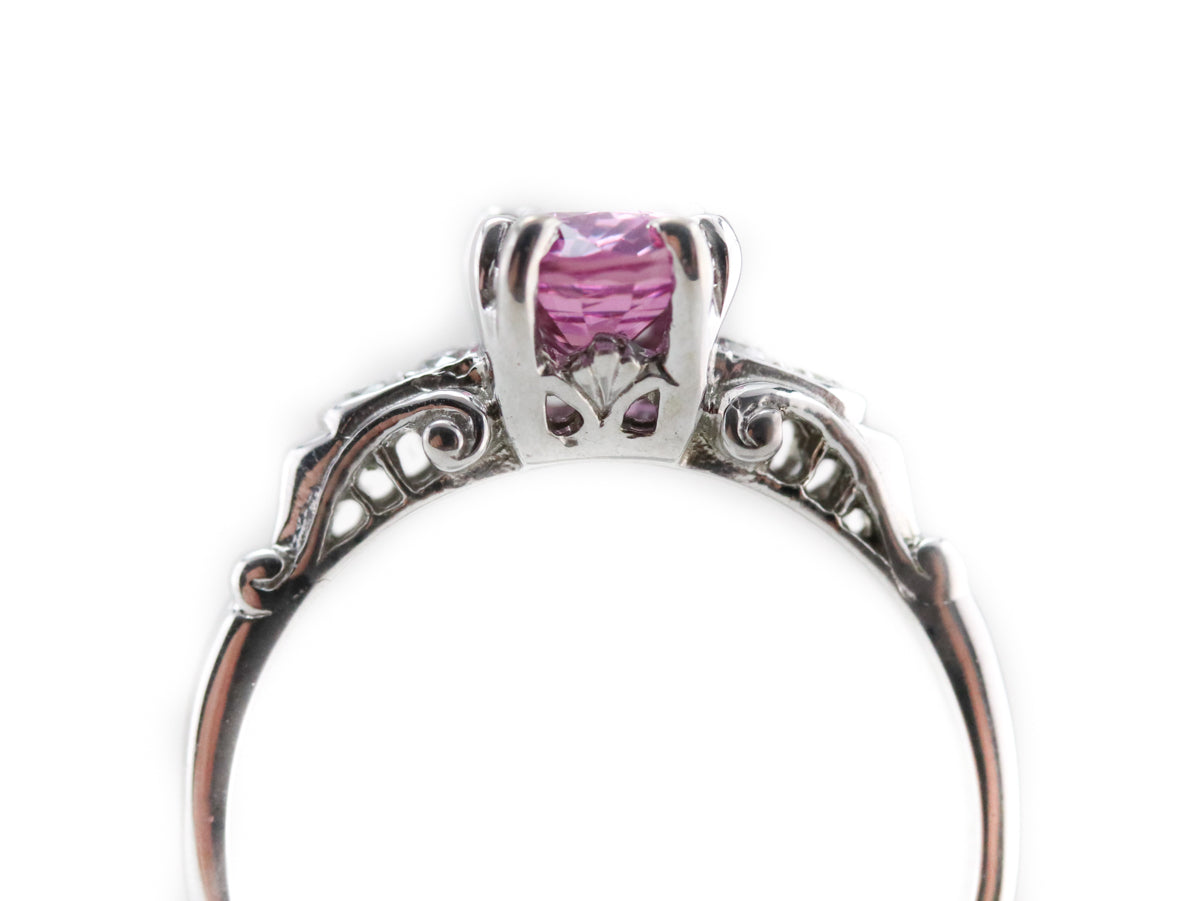 The Hathaway Pink Sapphire Ring