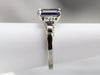 Purple Ceylon Sapphire and Diamond Ring