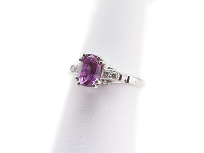The Hathaway Pink Sapphire Engagement Ring