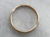 Vintage Two Toned Gold Band
