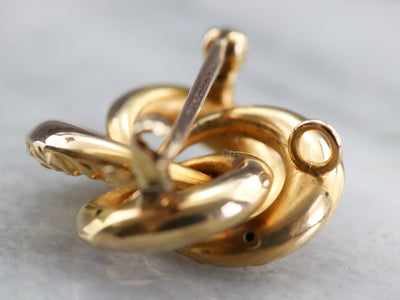 Antique Lover's Knot Pin or Pendant