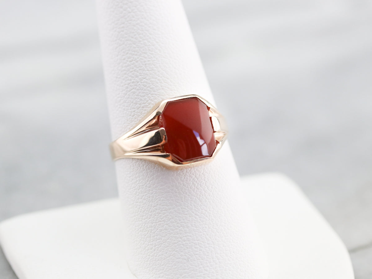 Vintage Carnelian Ring