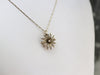 Victorian Seed Pearl Starburst Pin or Pendant