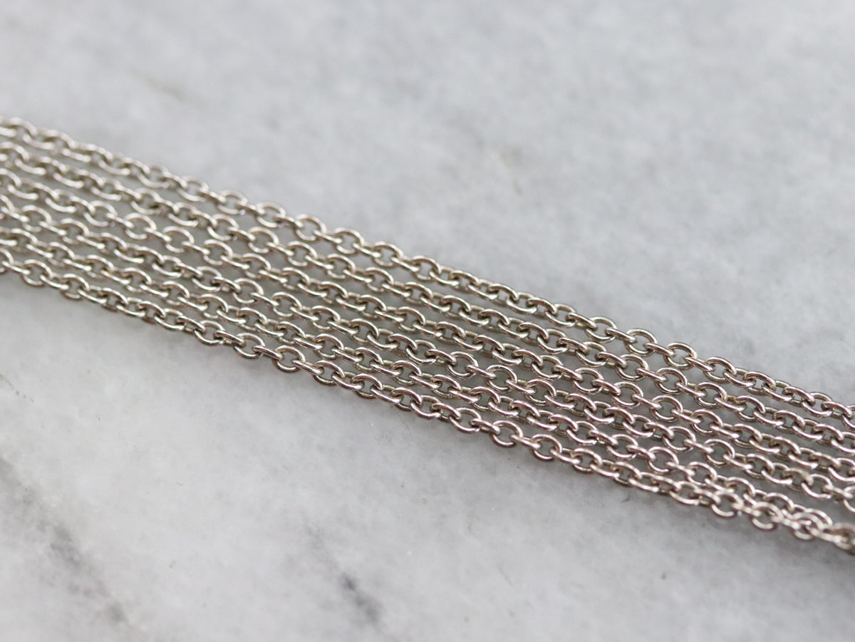 Collar italiano de diamantes y turquesas