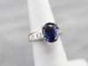 High-Quality Sapphire and Diamond Statement Ring