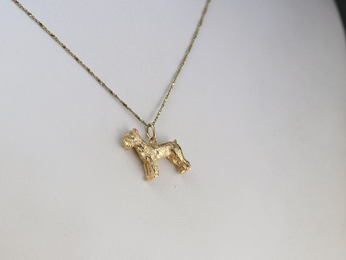 Colgante Terrier Escocés de Oro