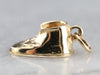 Gold Baby Shoe Charm or Pendant