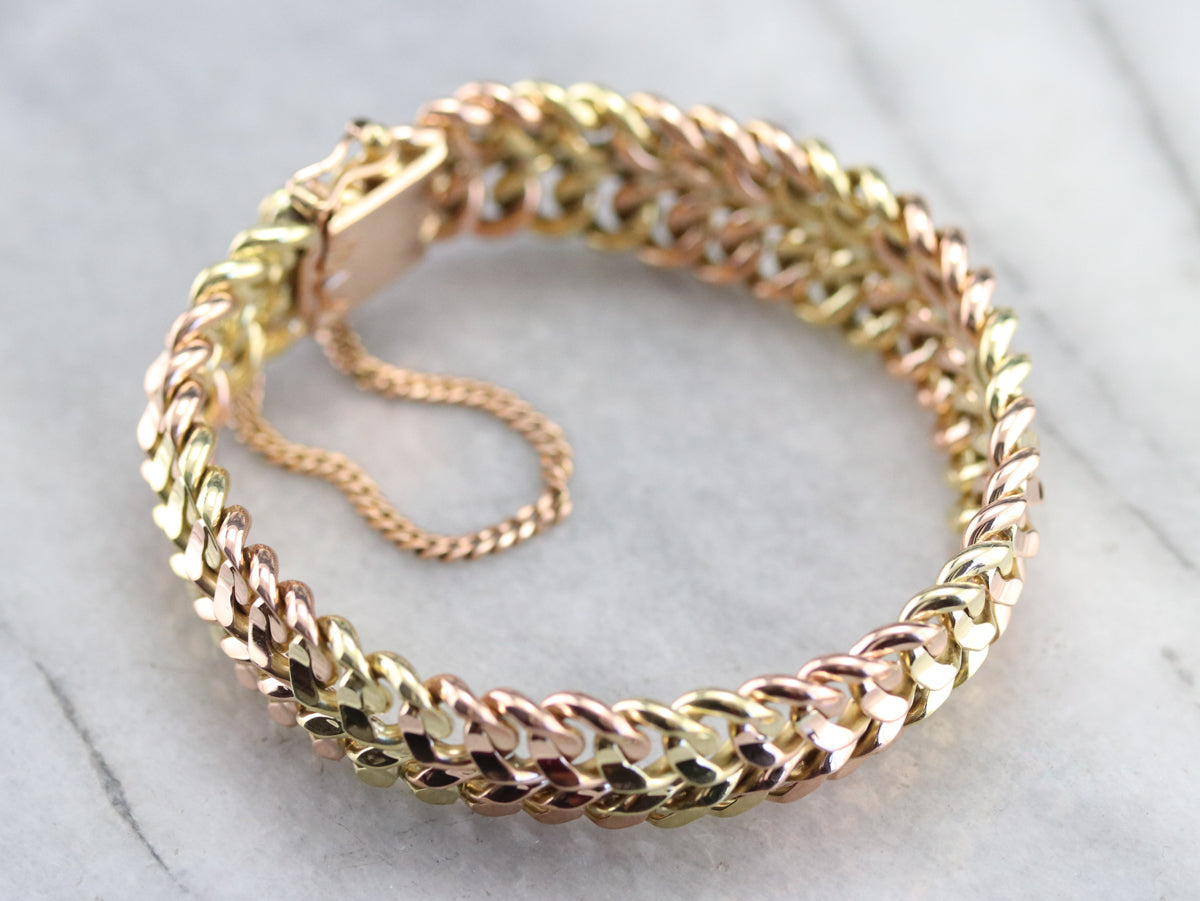 High Karat Gold Chain Link Bracelet