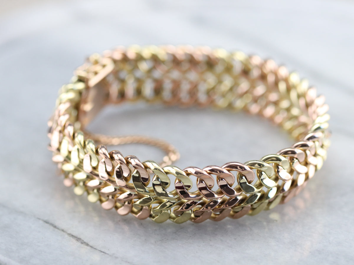 High Karat Gold Chain Link Bracelet
