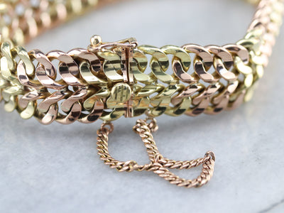 High Karat Gold Chain Link Bracelet