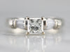 Modern Princess Cut Diamond Engagement Ring
