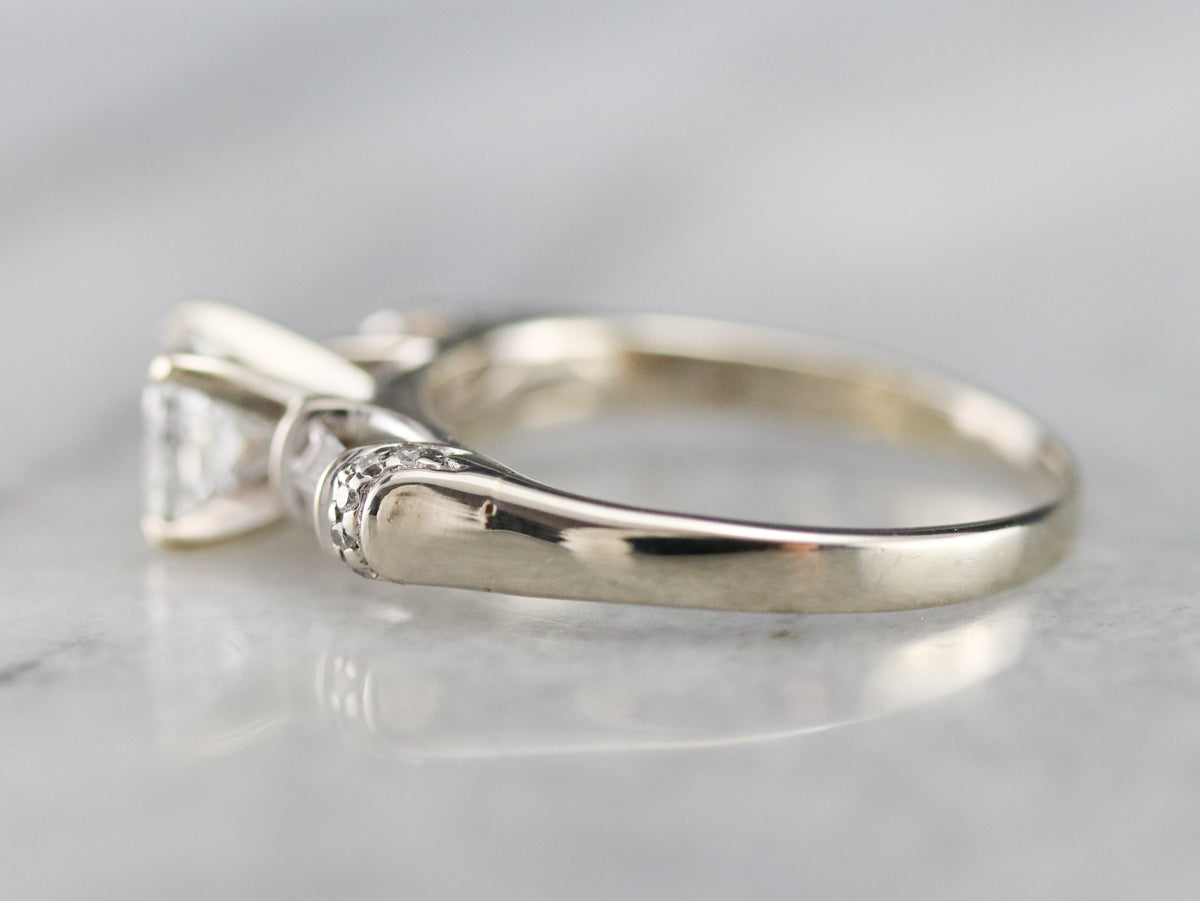 Modern Princess Cut Diamond Engagement Ring