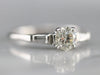 Retro GIA Diamond Engagement Ring