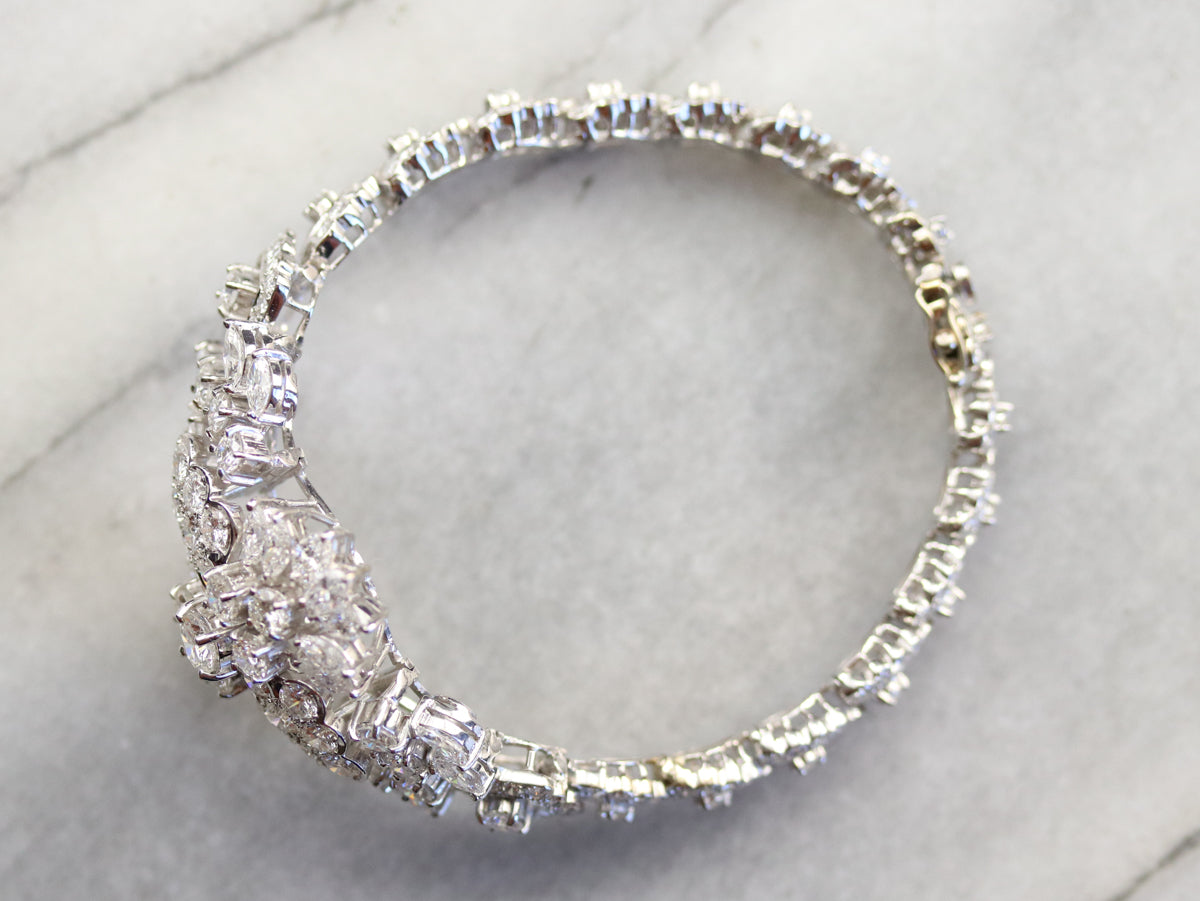 Stunning Marquise Diamond Bracelet