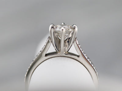 Timeless Diamond Engagement Ring