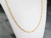 High Karat Gold Fancy Twist Chain Necklace
