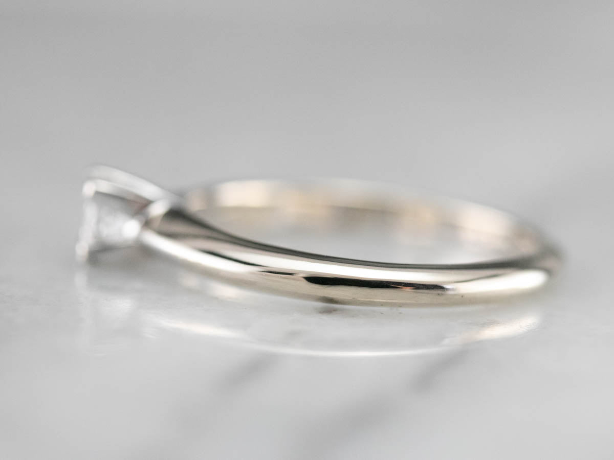 Princess Cut Diamond Solitaire Engagement Ring