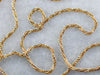 Woven Yellow Gold Wheat Twist Chain