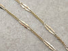 Long Gold Link Chain Necklace