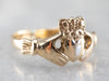 Vintage Yellow Gold Claddagh Ring