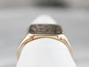 Gold "BPP" Monogrammed Signet Ring