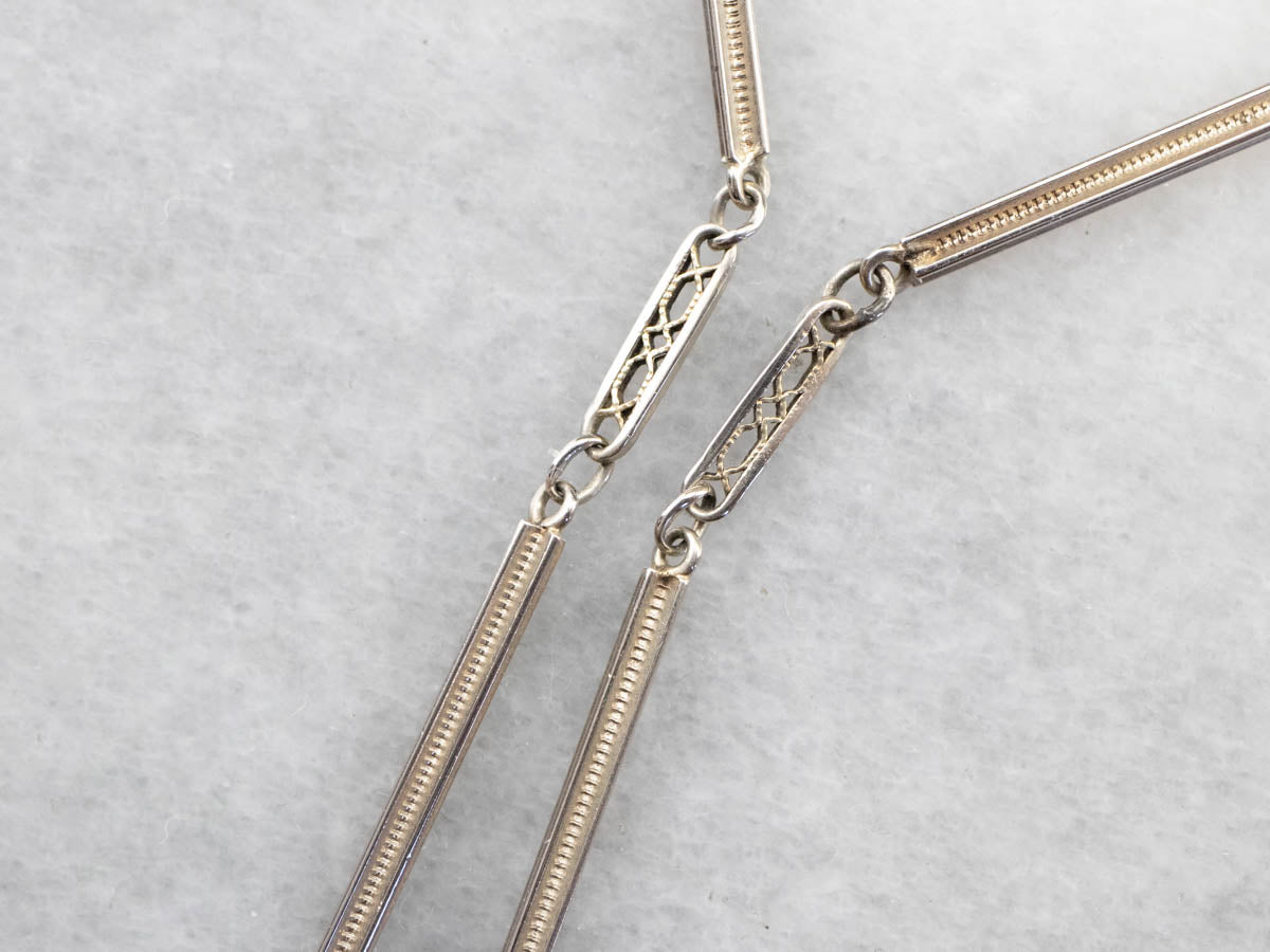 Retro Era Pocket Watch Chain