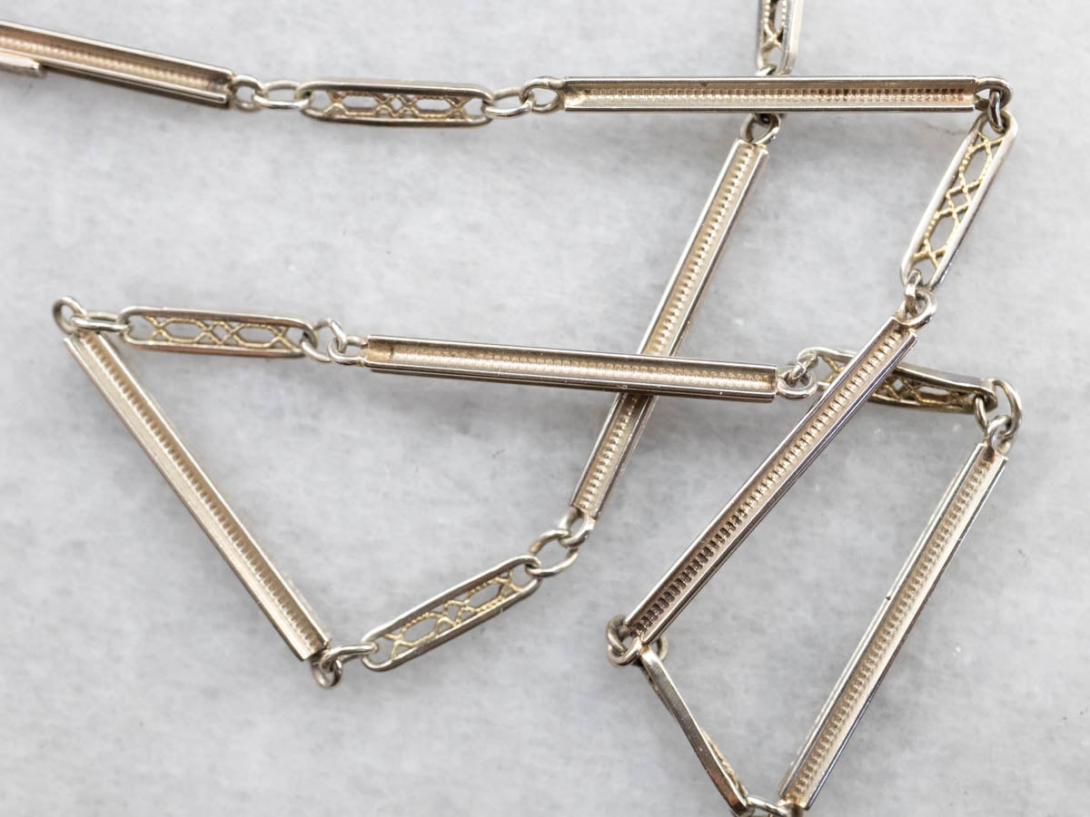 Retro Era Pocket Watch Chain