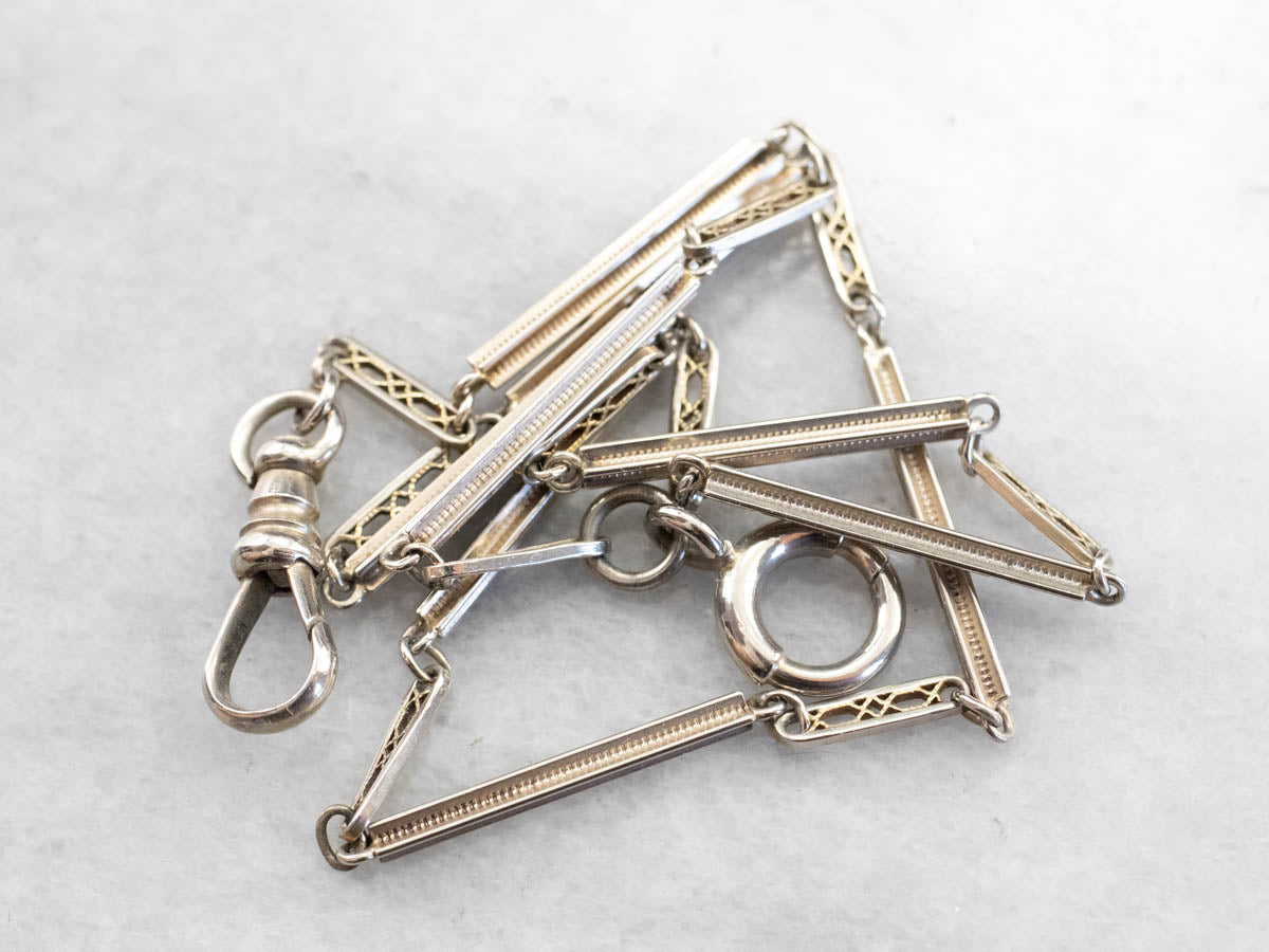 Retro Era Pocket Watch Chain