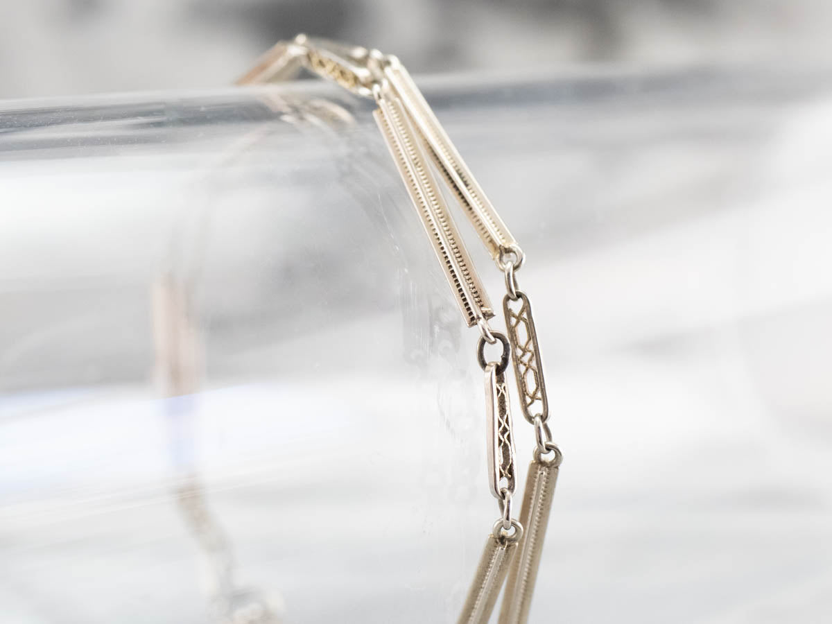 Retro Era Pocket Watch Chain