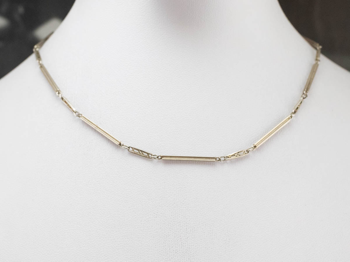 Retro Era Pocket Watch Chain