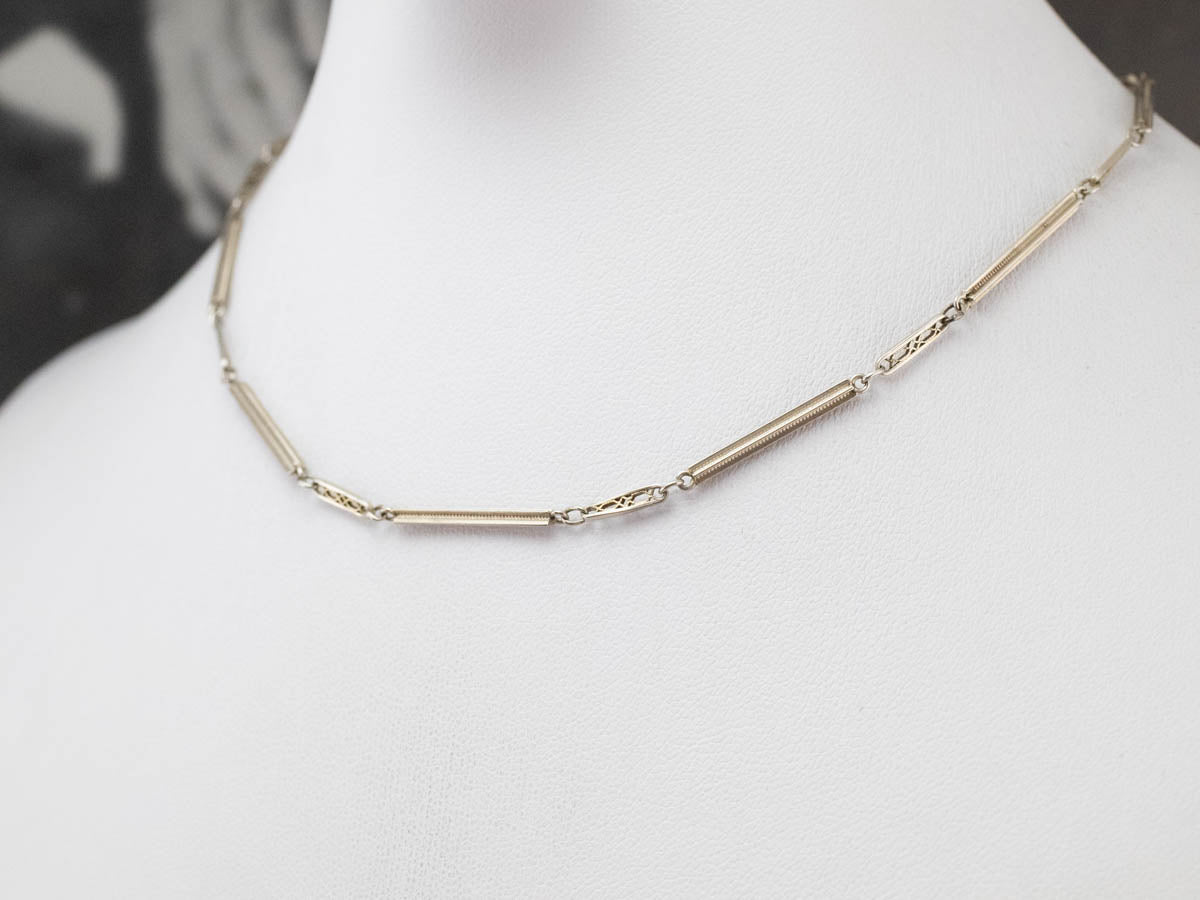 Retro Era Pocket Watch Chain