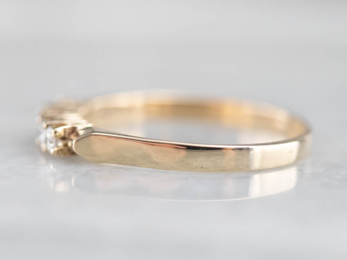 Vintage Diamond Wedding Band