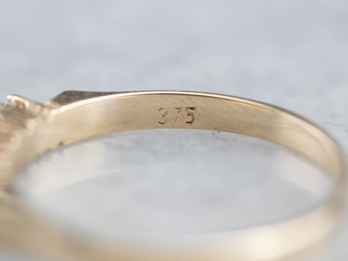 Vintage Diamond Wedding Band