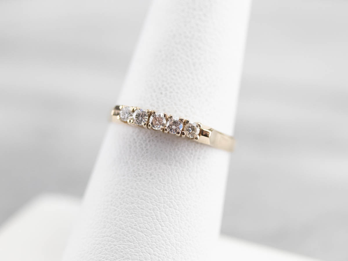Vintage Diamond Wedding Band