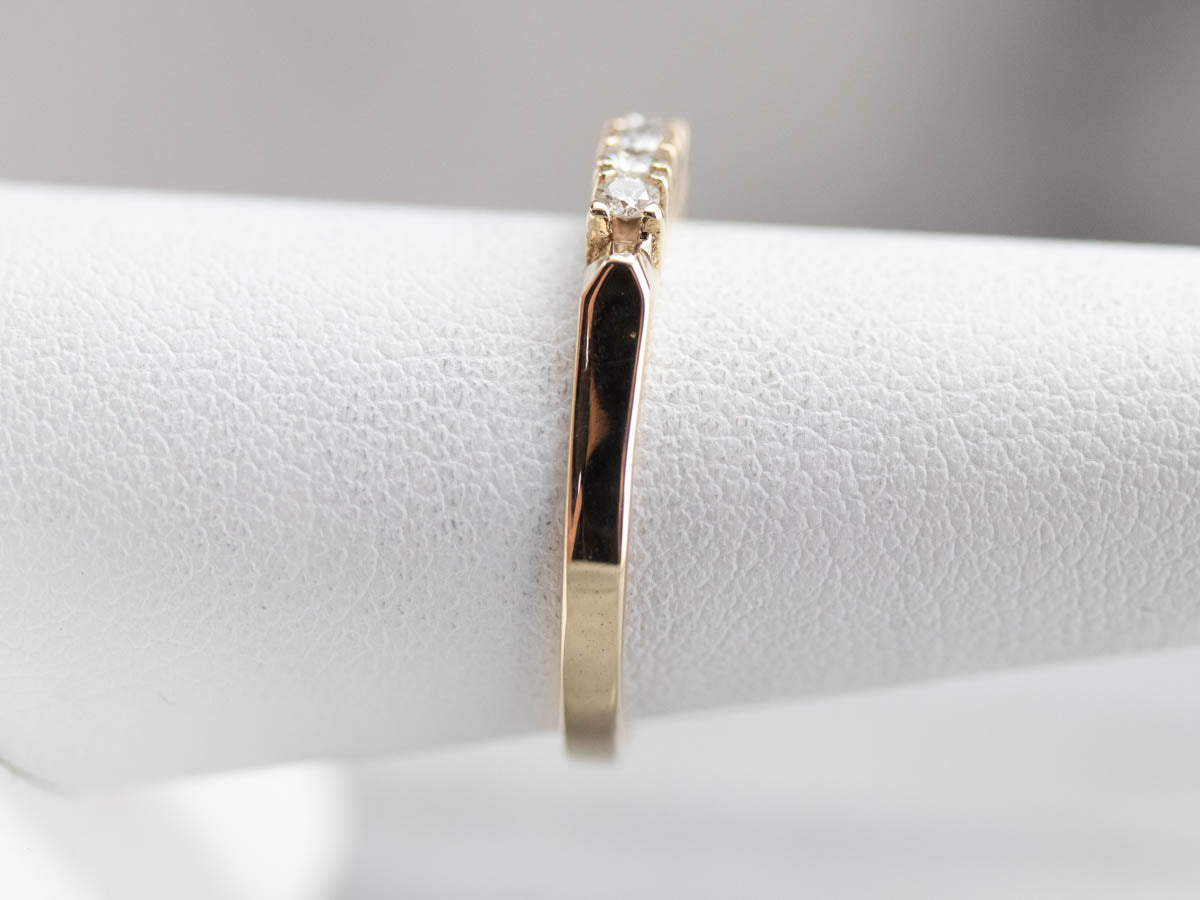 Vintage Diamond Wedding Band