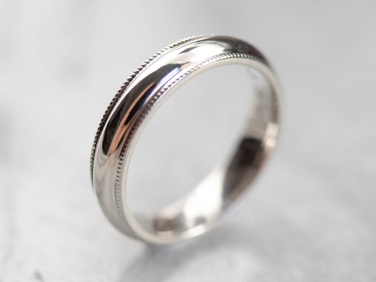 Platinum Wedding Band