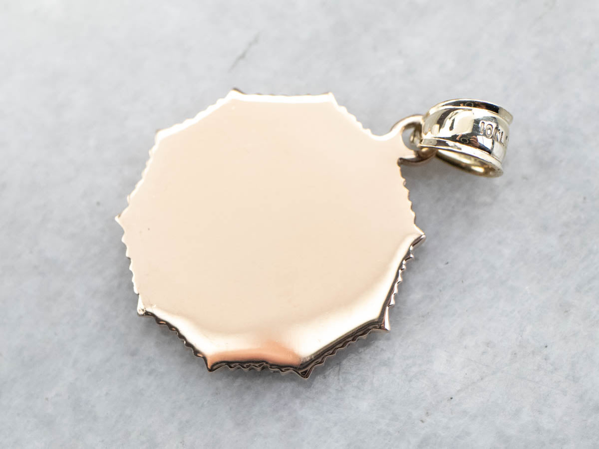 American Legion Auxiliary Gold Fob