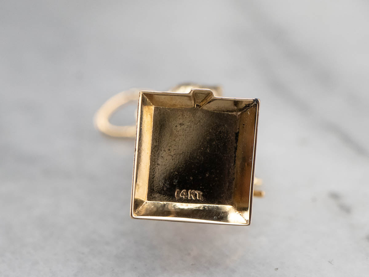 Vintage Sailor with Moving Ship's Wheel Charm
