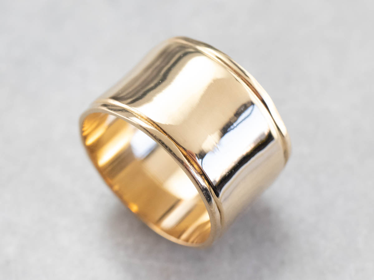 *RESERVED* Wide Gold Vintage Cigar Band