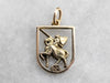 Jousting Knight Gold Charm