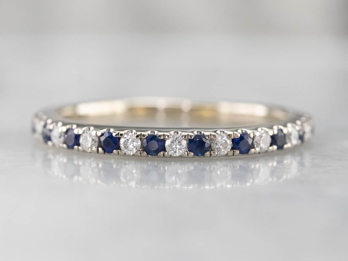 Vera Wang Sapphire and Diamond Band
