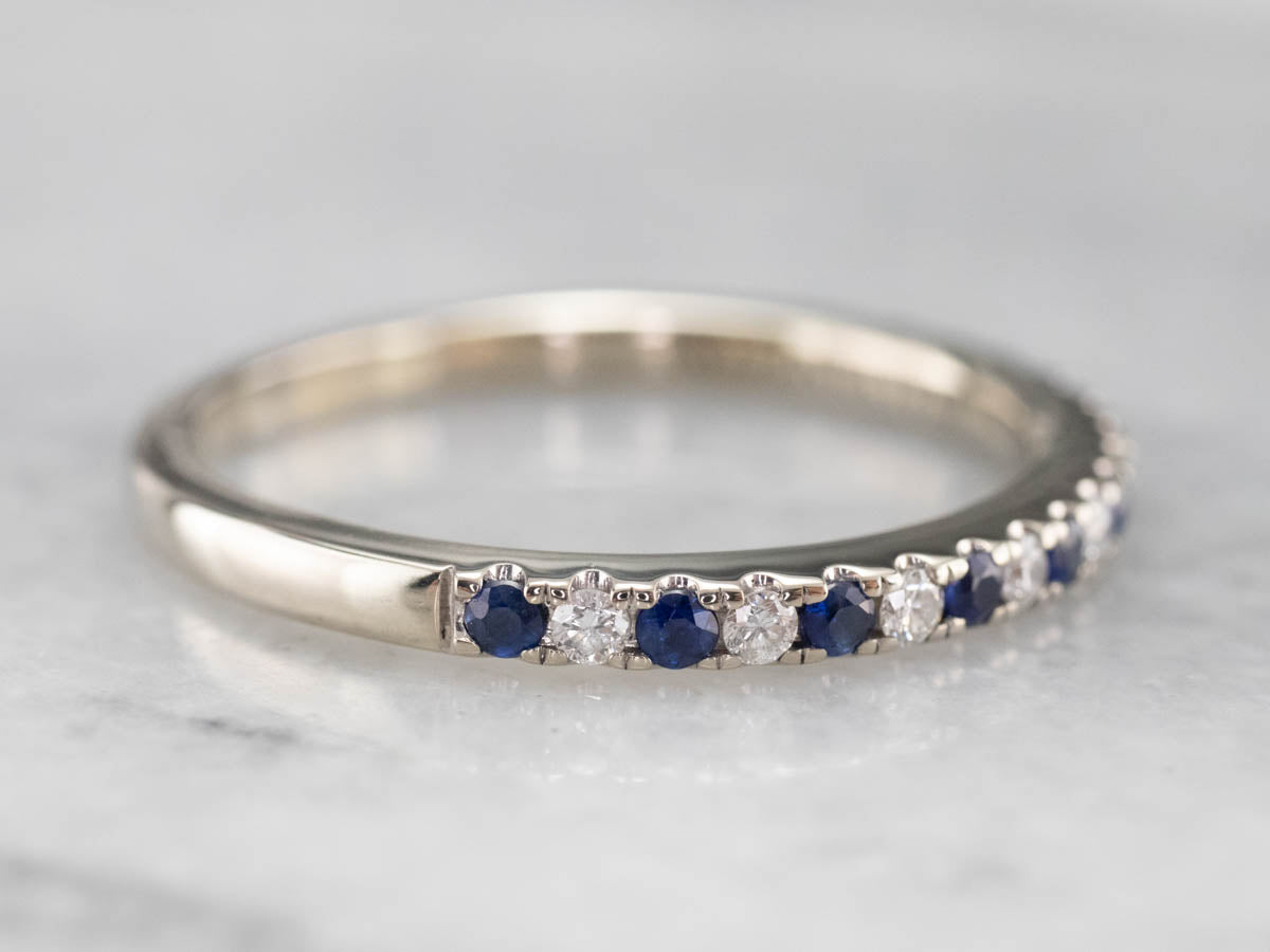 Vera Wang Sapphire and Diamond Band
