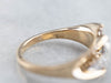 Mixed Metal Shriner Symbol Diamond Ring
